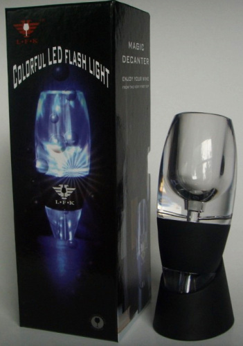 LED magic wine decanter