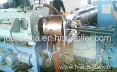 corrugated optic duct pipe extrusion line