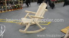 Wooden comfortable racking  chair