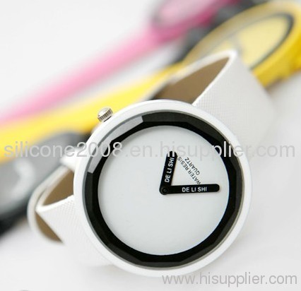 silicone jelly cheap watch