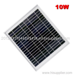 10W solar panel