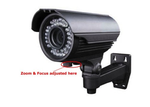 700TVL Varifocal lens Camera