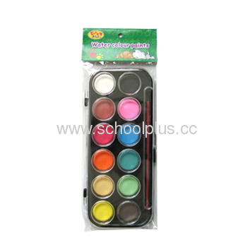 kids DIY drawing watercolor painting set with plastic brush