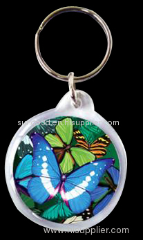 3D lenticular craft gift sticker label tag keychain