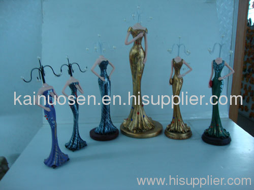 Mannequin polyresin jewellery stand
