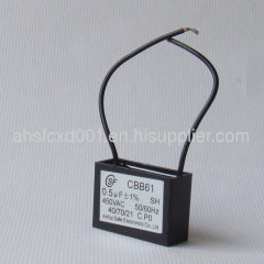 CBB61 Self-healing Capacitors for Water Pump