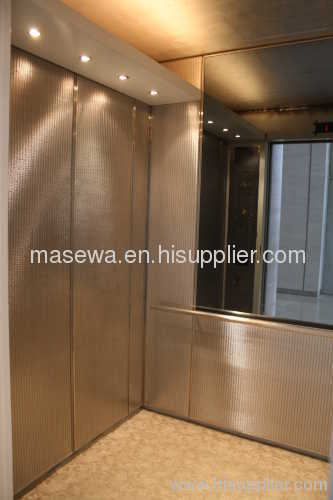 Elevator decorative wire mesh