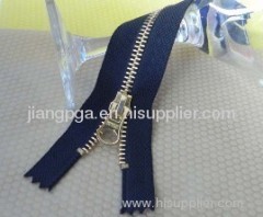 metal zipper