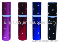 K90 lipstick self defense electric shock flashlight stun gun