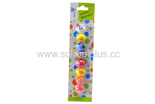 MINI size round colorful promotional magnet sets