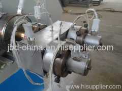 PVC double pipe extrusion machine