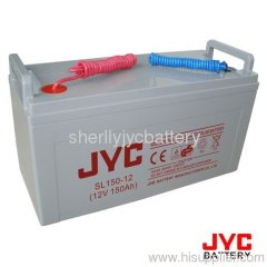 JYC SL150-12 12V150AH solar battery for solar system use