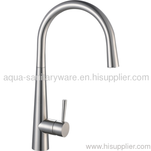 Stainless Steel single level Kitchen Mixer A90320