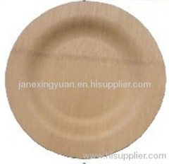 round disposable bamboo plate,eco-friendly