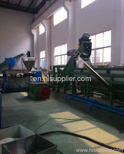plastic recycling and washing machinery
