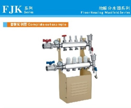 FJK series stainless steel manifold for floor heating system