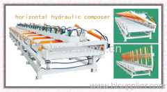 horizontal wood press/ manufacturer/ china supplier