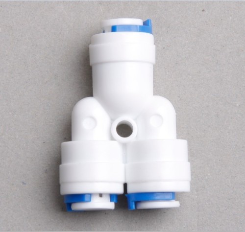 Water filter pipe quick adapter wo ways splitter