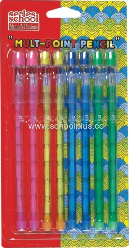 promotional colorful Multi point pencil