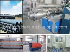 PVC pipe machine