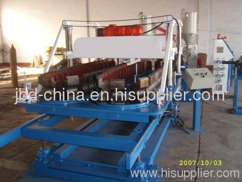 HDPE corrugated pipe extrusion line