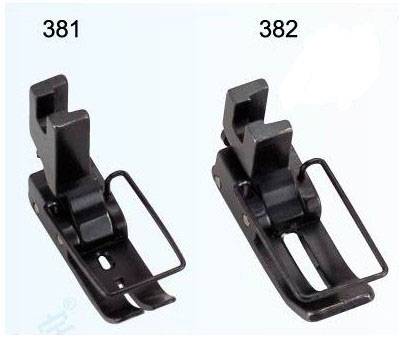 SEWING MACHINE PARTS PRESSER FOOT 381 382