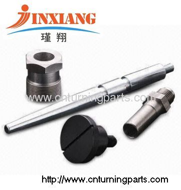 precision turning parts with brass or zinc or steel