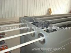 PVC four cavity pipe extruding line