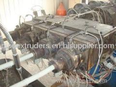 PVC four pipe extrusion line