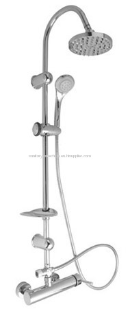 Thermostatic Exposed Brass Rainshower Shower Rail SetS