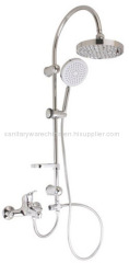 Durable Massage Spray Shower Set With Brass Rail