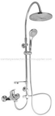 Top Quality Brass Shower Rail Set With Massage Rainshower