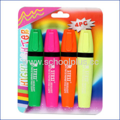 colorful highlighter marker for office and school