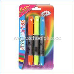highlighter pen set for office and school use