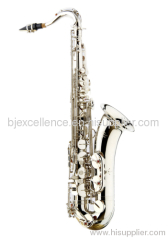 tenor saxophone.nickel plated