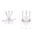 Modified car Dumper hydraulic valves