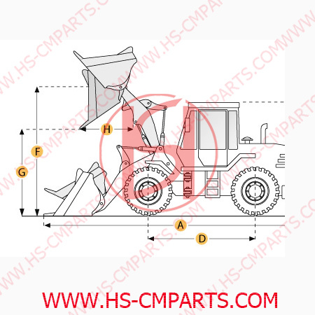 Komatsu WA380-3 WA380-6 WA470-3 WA470-6 genuine parts