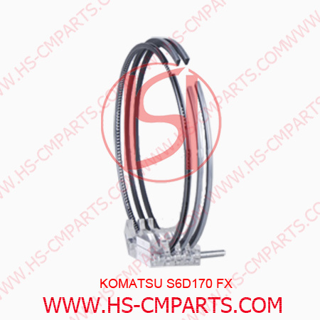 Komatsu 6D114 6D125 6D140 6D170 PISTON RING