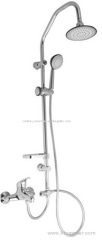 Exposed Bathroom Shower Set With S.S Chrome