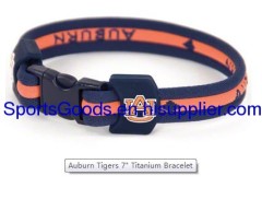 Titanium Sports Titanium Bracelets Auburn Tigers teams