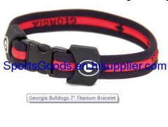 NCAA Titanium Sports NCAA BraceletsGeorgia Bulldogs teams