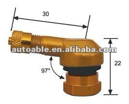 tire valves clamp-in tube valves