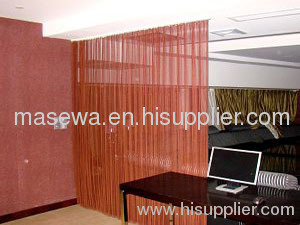 decorative metal wire mesh drapery