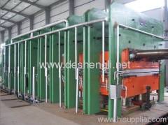 Rubber molding machine