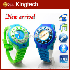 cheapest watch phone with MP3 and intelligence monitor for children