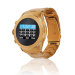 Gold watch phone with touch screen MP3 Camera