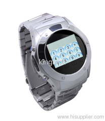 cheapest stainless steel touch screen watch phone