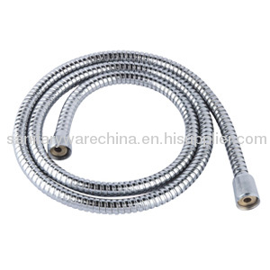 Copper Flexible Double Lock Shower Hose In Chrome