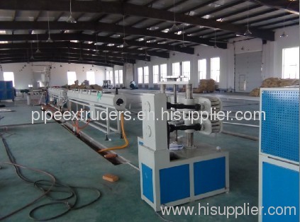 PPR hot water pipe making line
