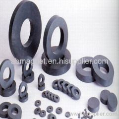 Ferrite speaker magnets